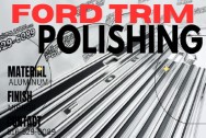 Ford Truck Stainless Steel Trim Pieces AFTER Chrome-Like Metal Polishing | Trim Polishing | Stainless Steel Polishing Services