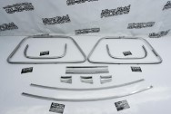 1954 Olds 88 Stainless Steel Trim Pieces AFTER Chrome-Like Metal Polishing | Trim Polishing | Stainless Steel Polishing Services