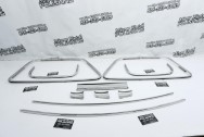 1954 Olds 88 Stainless Steel Trim Pieces AFTER Chrome-Like Metal Polishing | Trim Polishing | Stainless Steel Polishing Services
