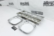 Stainless Steel Automotive Trim AFTER Chrome-Like Metal Polishing | Trim Polishing | Aluminum Polishing Services