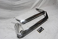 1967 Chevrolet Corvette Steel Trim Piece AFTER Chrome-Like Metal Polishing and Buffing Services / Restoration Services