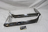 1967 Chevrolet Corvette Steel Trim Piece AFTER Chrome-Like Metal Polishing and Buffing Services / Restoration Services