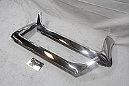 1967 Chevrolet Corvette Steel Trim Piece AFTER Chrome-Like Metal Polishing and Buffing Services / Restoration Services