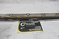 1967 Chevrolet Corvette Steel Trim Piece AFTER Chrome-Like Metal Polishing and Buffing Services / Restoration Services