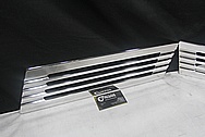 1932 Ford Highboy Aluminum Insert Trim Pieces AFTER Chrome-Like Metal Polishing and Buffing Services / Restoration Services