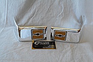Aluminum Chevy Trim Piece AFTER Chrome-Like Metal Polishing and Buffing Services / Restoration Services