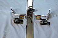 Aluminum Chevy Trim Piece AFTER Chrome-Like Metal Polishing and Buffing Services / Restoration Services