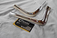 Aluminum Trim Piece AFTER Chrome-Like Metal Polishing and Buffing Services / Restoration Services