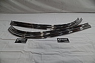 1956 Chevy Bel Air Stainless Steel Trim Pieces AFTER Chrome-Like Metal Polishing and Buffing Services / Restoration Service