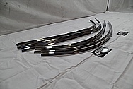 1956 Chevy Bel Air Stainless Steel Trim Pieces AFTER Chrome-Like Metal Polishing and Buffing Services / Restoration Service