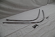 1956 Chevy Bel Air Stainless Steel Trim Pieces AFTER Chrome-Like Metal Polishing and Buffing Services / Restoration Service