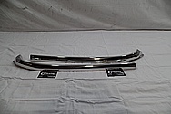 1956 Chevy Bel Air Stainless Steel Trim Pieces AFTER Chrome-Like Metal Polishing and Buffing Services / Restoration Service