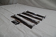 1956 Chevy Bel Air Stainless Steel Trim Pieces AFTER Chrome-Like Metal Polishing and Buffing Services / Restoration Service