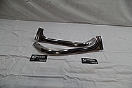 1956 Chevy Bel Air Stainless Steel Trim Pieces AFTER Chrome-Like Metal Polishing and Buffing Services / Restoration Service