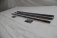 1956 Chevy Bel Air Stainless Steel Trim Pieces AFTER Chrome-Like Metal Polishing and Buffing Services / Restoration Service