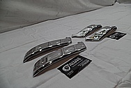 1956 Chevy Bel Air Stainless Steel Trim Pieces AFTER Chrome-Like Metal Polishing and Buffing Services / Restoration Service