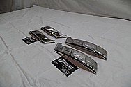 1956 Chevy Bel Air Stainless Steel Trim Pieces AFTER Chrome-Like Metal Polishing and Buffing Services / Restoration Service