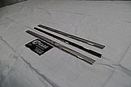 1956 Chevy Bel Air Stainless Steel Trim Pieces AFTER Chrome-Like Metal Polishing and Buffing Services / Restoration Service