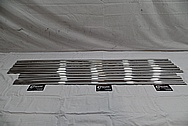 1956 Chevy Bel Air Stainless Steel Trim Pieces AFTER Chrome-Like Metal Polishing and Buffing Services / Restoration Service