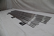 1956 Chevy Bel Air Stainless Steel Trim Pieces AFTER Chrome-Like Metal Polishing and Buffing Services / Restoration Service