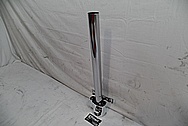 Steel Steering Column Shaft AFTER Chrome-Like Metal Polishing and Buffing Services - Steel Polishing