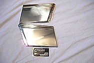 1989 Chevy Caprice Classic Stainless Steel Trim Pieces AFTER Chrome-Like Metal Polishing and Buffing Services