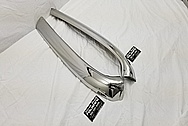 1965 Ford Mustang Convertible Stainless Steel Windshield Trim AFTER Chrome-Like Metal Polishing and Buffing Services / Restoration Services - Trim Polishing - Stainless Steel Polishing