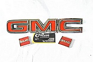 Steel GMC Trim Pieces AFTER Chrome-Like Metal Polishing and Buffing Services / Restoration Services