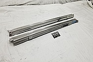 Vintage Stainless Steel Trim Pieces AFTER Chrome-Like Metal Polishing - Stainless Steel Polishing - Trim Polishing