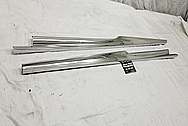 Vintage Stainless Steel Trim Pieces AFTER Chrome-Like Metal Polishing - Stainless Steel Polishing - Trim Polishing