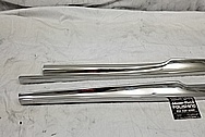 Vintage Stainless Steel Trim Pieces AFTER Chrome-Like Metal Polishing - Stainless Steel Polishing - Trim Polishing