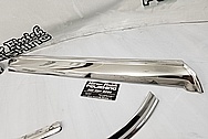 1966 Ford Mustang Stainless Steel Trim Pieces AFTER Chrome-Like Metal Polishing and Buffing Services - Stainless Steel Polishing