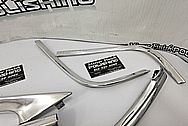 Stainless Steel Trim Pieces AFTER Chrome-Like Metal Polishing - Stainless Steel Polishing Services
