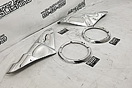 Aluminum Truck Trim Pieces AFTER Chrome-Like Metal Polishing - Aluminum Polishing Services