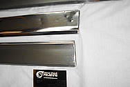 Steel Car Trim Pieces / Moulding BEFORE Chrome-Like Metal Polishing and Buffing Services / Restoration Services