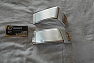 Aluminum Chevy Trim Piece BEFORE Chrome-Like Metal Polishing and Buffing Services / Restoration Services