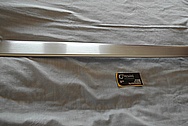 Aluminum Chevy Trim Piece BEFORE Chrome-Like Metal Polishing and Buffing Services / Restoration Services
