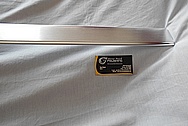 Aluminum Chevy Trim Piece BEFORE Chrome-Like Metal Polishing and Buffing Services / Restoration Services