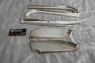 Aluminum Trim Piece BEFORE Chrome-Like Metal Polishing and Buffing Services / Restoration Services