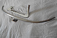 Aluminum Trim Piece BEFORE Chrome-Like Metal Polishing and Buffing Services / Restoration Services