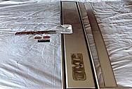 Steel GMC Trim Pieces BEFORE Chrome-Like Metal Polishing and Buffing Services / Restoration Services