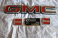 Steel GMC Trim Pieces BEFORE Chrome-Like Metal Polishing and Buffing Services / Restoration Services