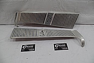 Aluminum Trim Piece BEFORE Chrome-Like Metal Polishing and Buffing Services / Restoration Services