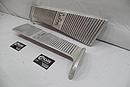 Aluminum Trim Piece BEFORE Chrome-Like Metal Polishing and Buffing Services / Restoration Services