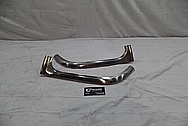 1956 Chevy Bel Air Stainless Steel Trim Pieces BEFORE Chrome-Like Metal Polishing and Buffing Services / Restoration Service