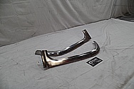 1956 Chevy Bel Air Stainless Steel Trim Pieces BEFORE Chrome-Like Metal Polishing and Buffing Services / Restoration Service