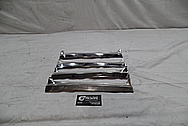 1956 Chevy Bel Air Stainless Steel Trim Pieces BEFORE Chrome-Like Metal Polishing and Buffing Services / Restoration Service