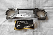 Daytona Aluminum Trim Piece BEFORE Chrome-Like Metal Polishing and Buffing Services / Painting Services - Aluminum Polishing 