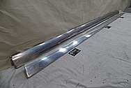 Car Stainless Steel Trim Pieces BEFORE Chrome-Like Metal Polishing - Stainless Steel Polishing
