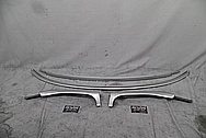 MG / MGB / Austin Healey Aluminum Trim Pieces BEFORE Chrome-Like Metal Polishing and Buffing Services / Restoration Services - Aluminum Polishing Services 